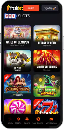 Find the section with slots